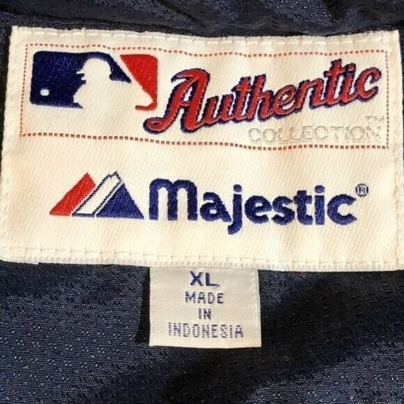 Minnesota Twins Youth Majestic Full Zip Navy Blue Jacket Boys Size XL - Picture 11 of 11